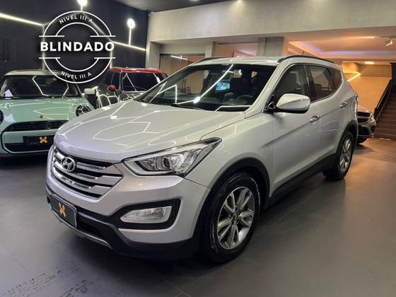 HYUNDAI SANTA FÉ 3.3 MPFI 4X4 V6 270CV GASOLINA 4P AUTOMÁTICO HYUNDAI SANTA FÉ 3.3 MPFI 4X4 V6 270CV GASOLINA 4P AUTOMÁTICO